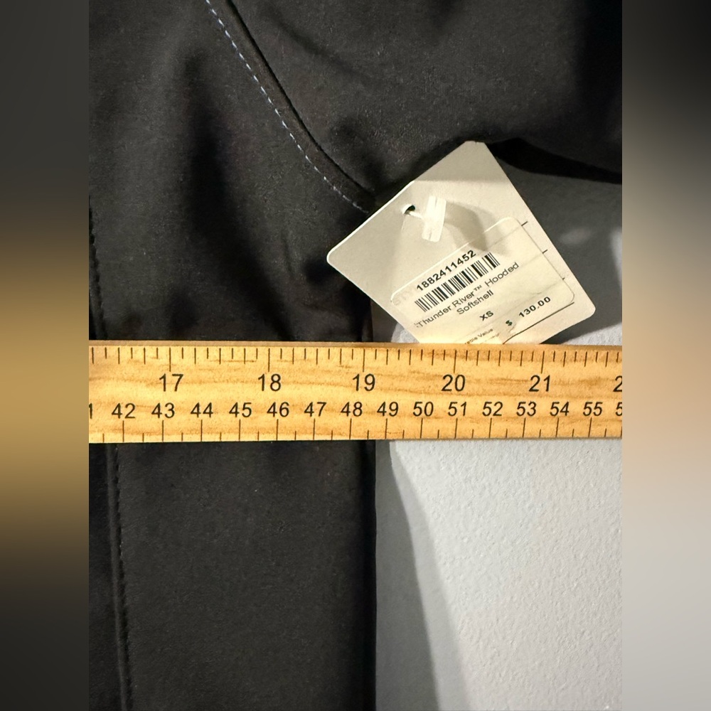 Columbia Thunder River Hooded Softshell Jacket Blue Black Men XS XM0481 1882411 - Picture 11 of 11